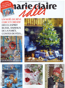 PARUTION - MARIE CLAIRE IDEES NOVEMBRE DECEMBRE 2019
