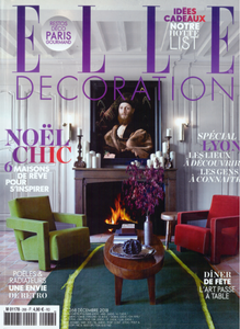 PARUTION - ELLE DECORATION DECEMBRE 2018