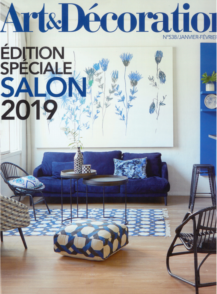 PARUTION - ART & DECORATION JANVIER FEVRIER 2019