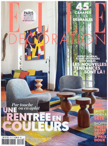 PARUTION - ELLE DECORATION SEPTEMBRE 2019