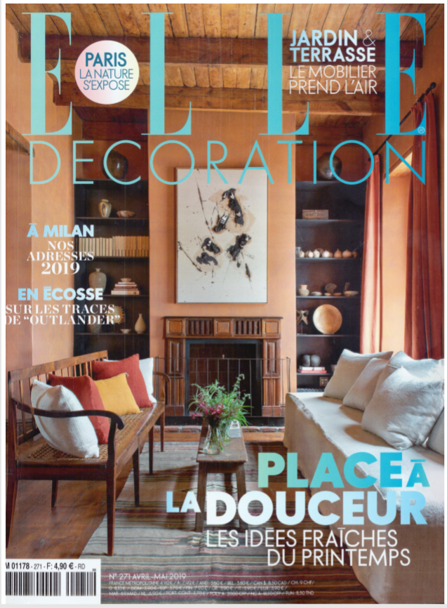 PARUTION - ELLE DECORATION AVRIL MAI 2019