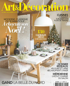 PARUTION - ART & DECORATION DECEMBRE 2019
