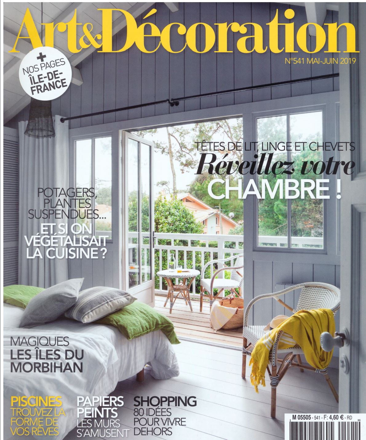 PARUTION - ART & DECORATION MAI JUIN 2019