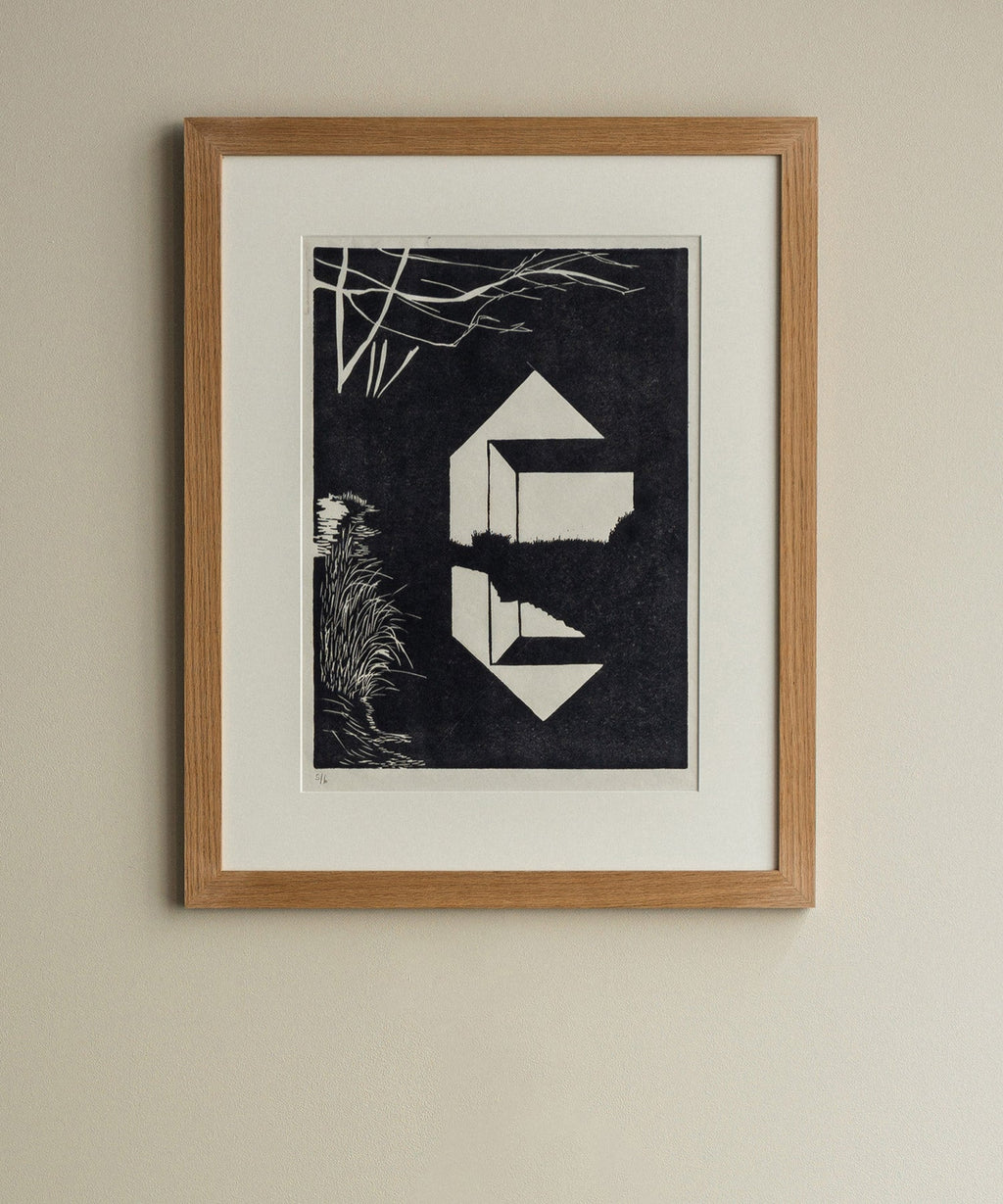 ZEBRES Gravure « Chemin de terre »