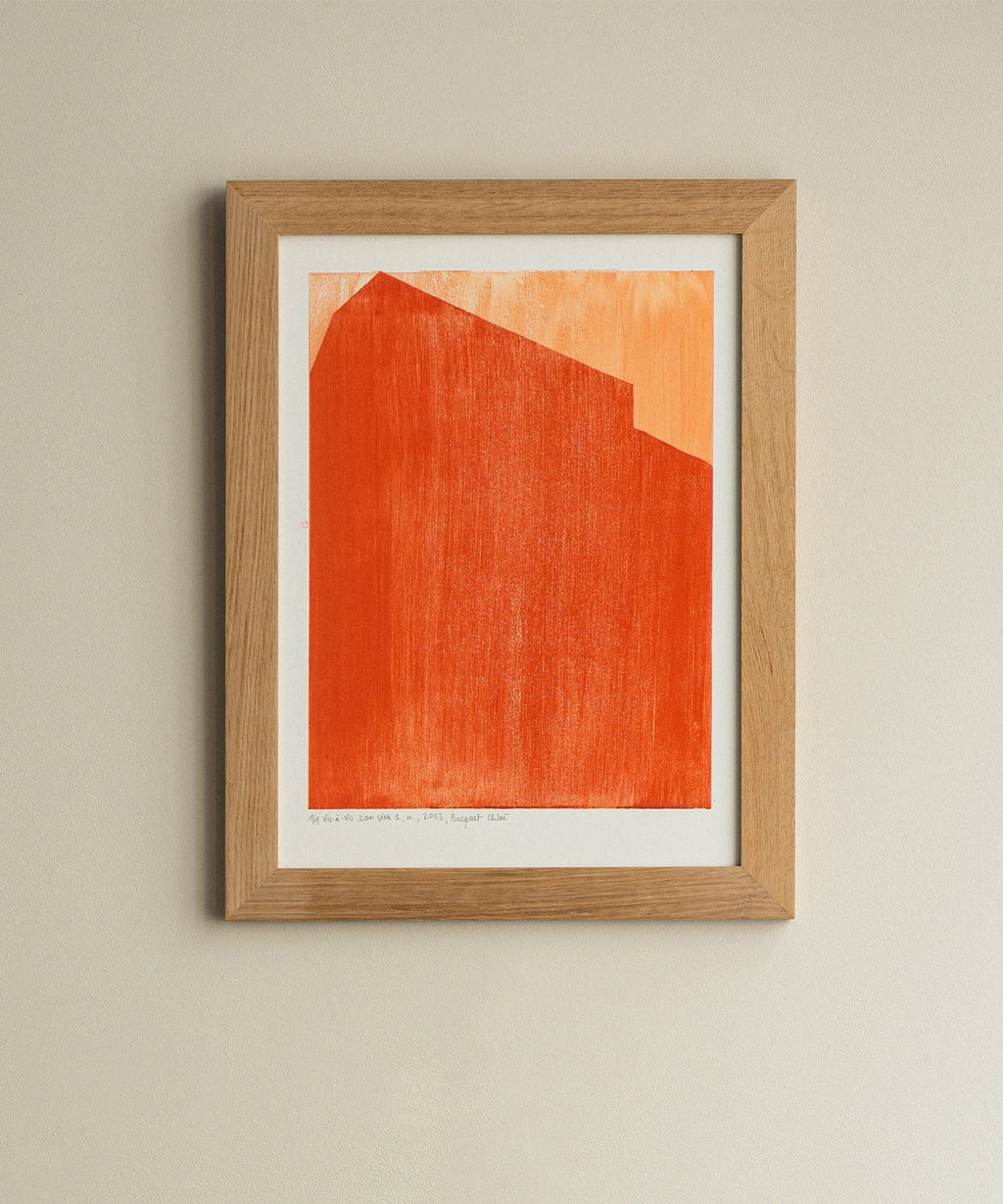 ZEBRES Gravure « Vis-à-vis Duo », a, (série 1)