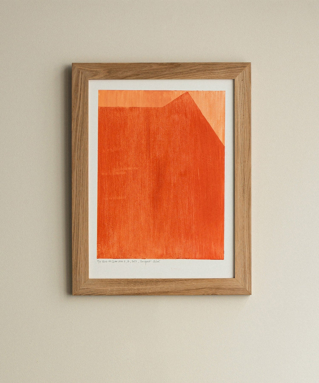 ZEBRES Gravure « Vis-à-vis Duo », b, (série 1)