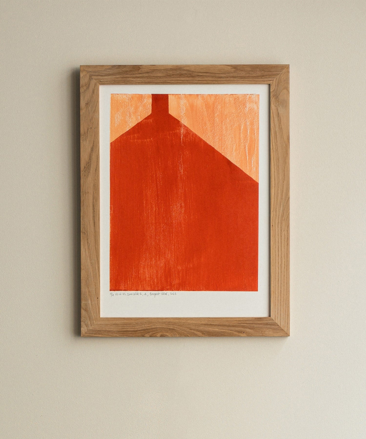 ZEBRES Gravure « Vis-à-vis Duo », d, (série 1)