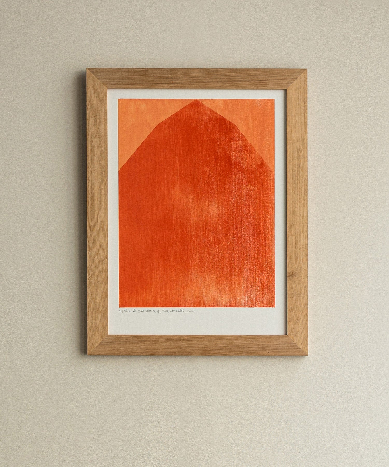 ZEBRES Gravure « Vis-à-vis Duo », f, (série 1)