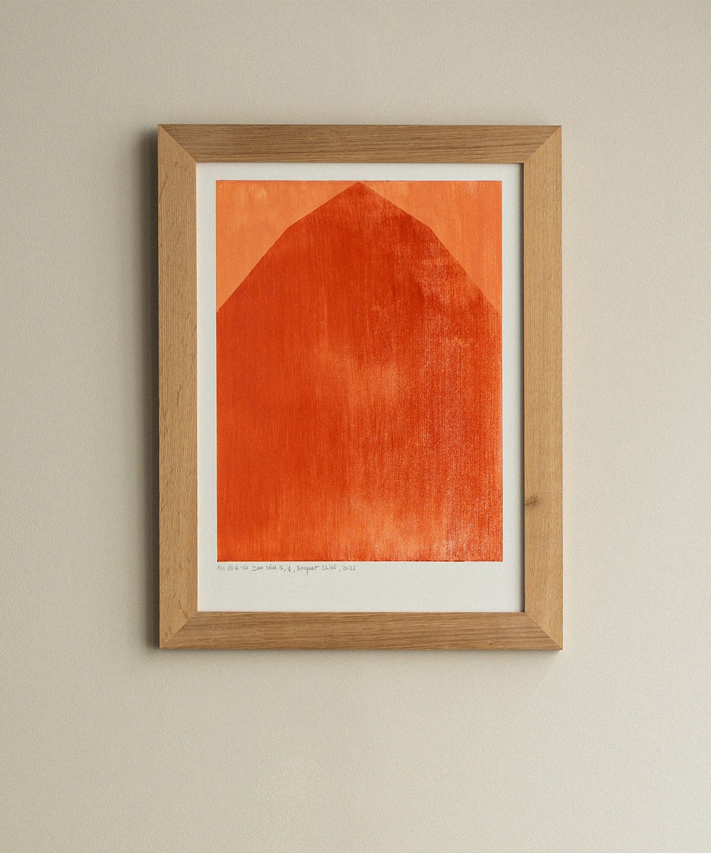 ZEBRES Gravure « Vis-à-vis Duo », f, (série 1)