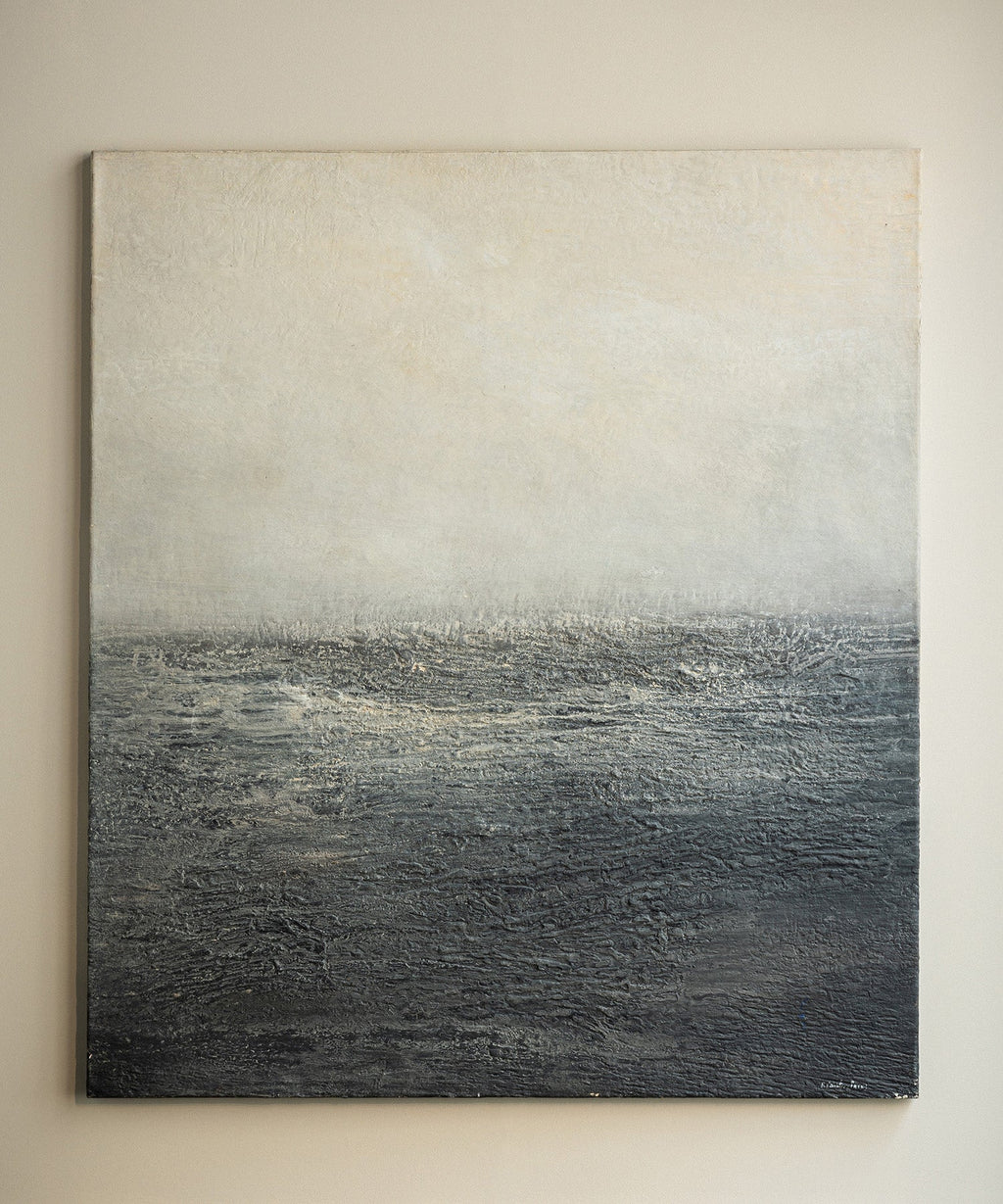 ZEBRES Peinture « Ars en ré, la plage »