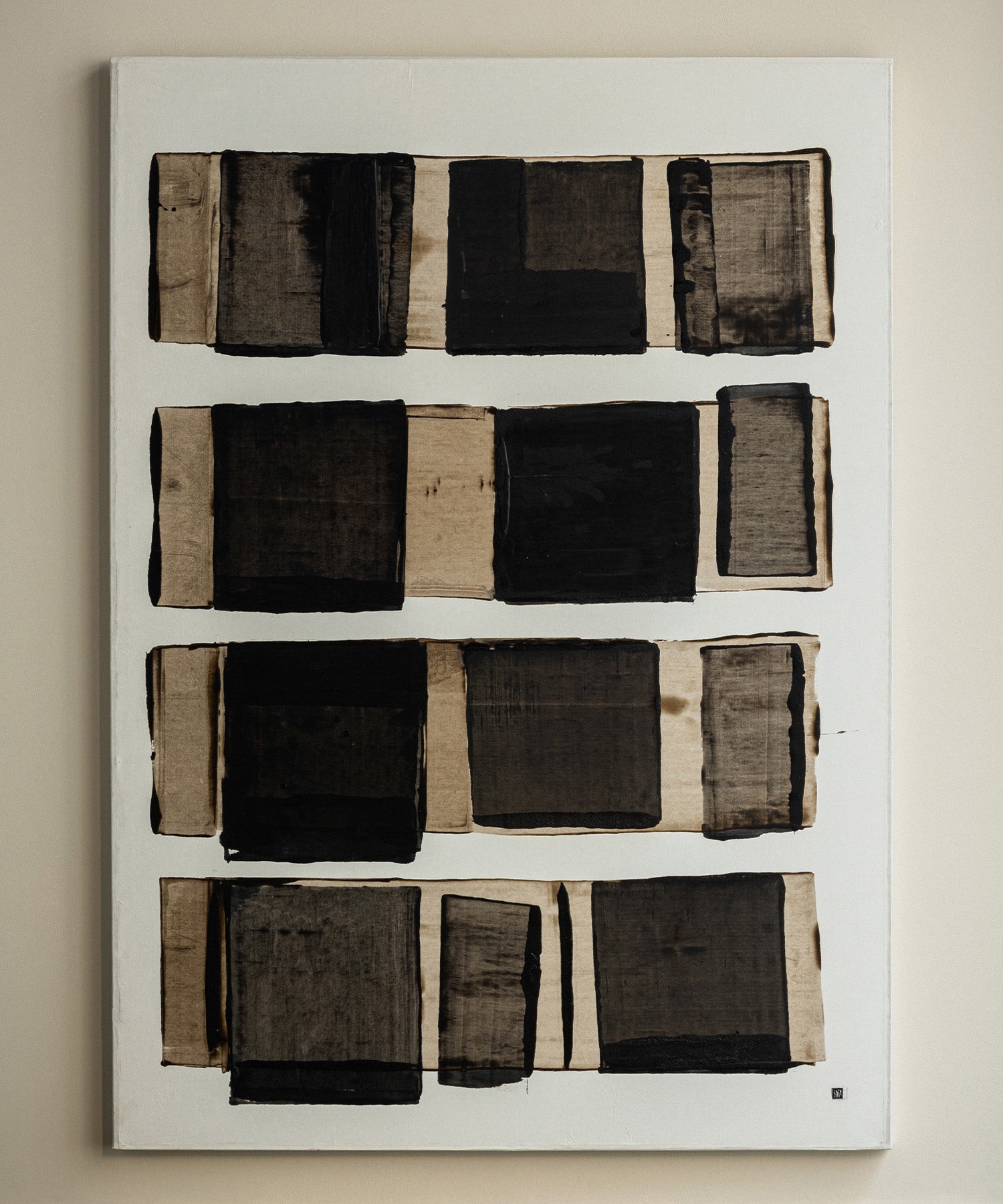 ZEBRES Peinture « Axis Mundi »