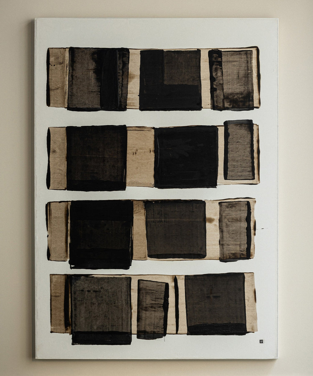 ZEBRES Peinture « Axis Mundi »