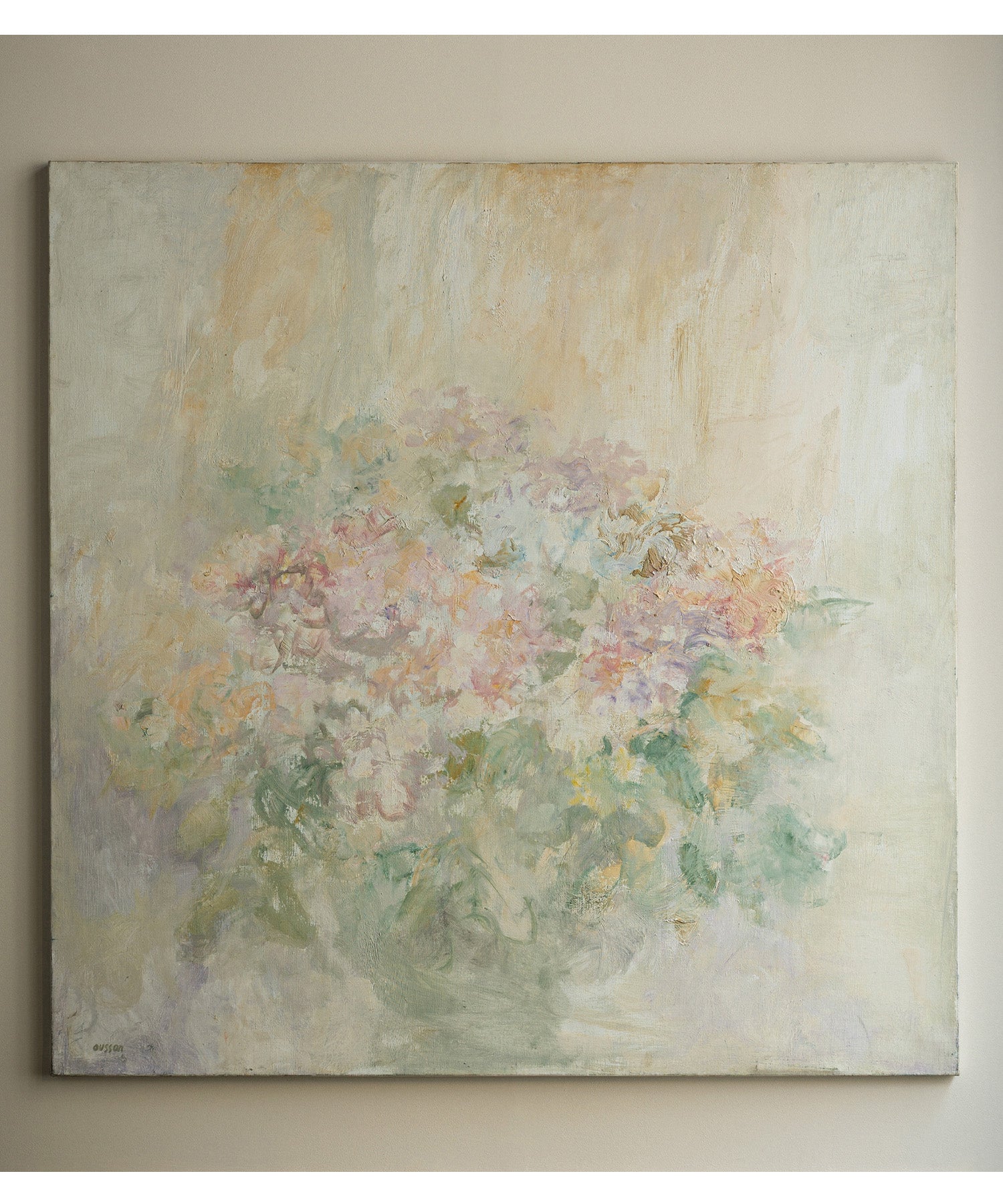 ZEBRES Peinture « Hortensia »