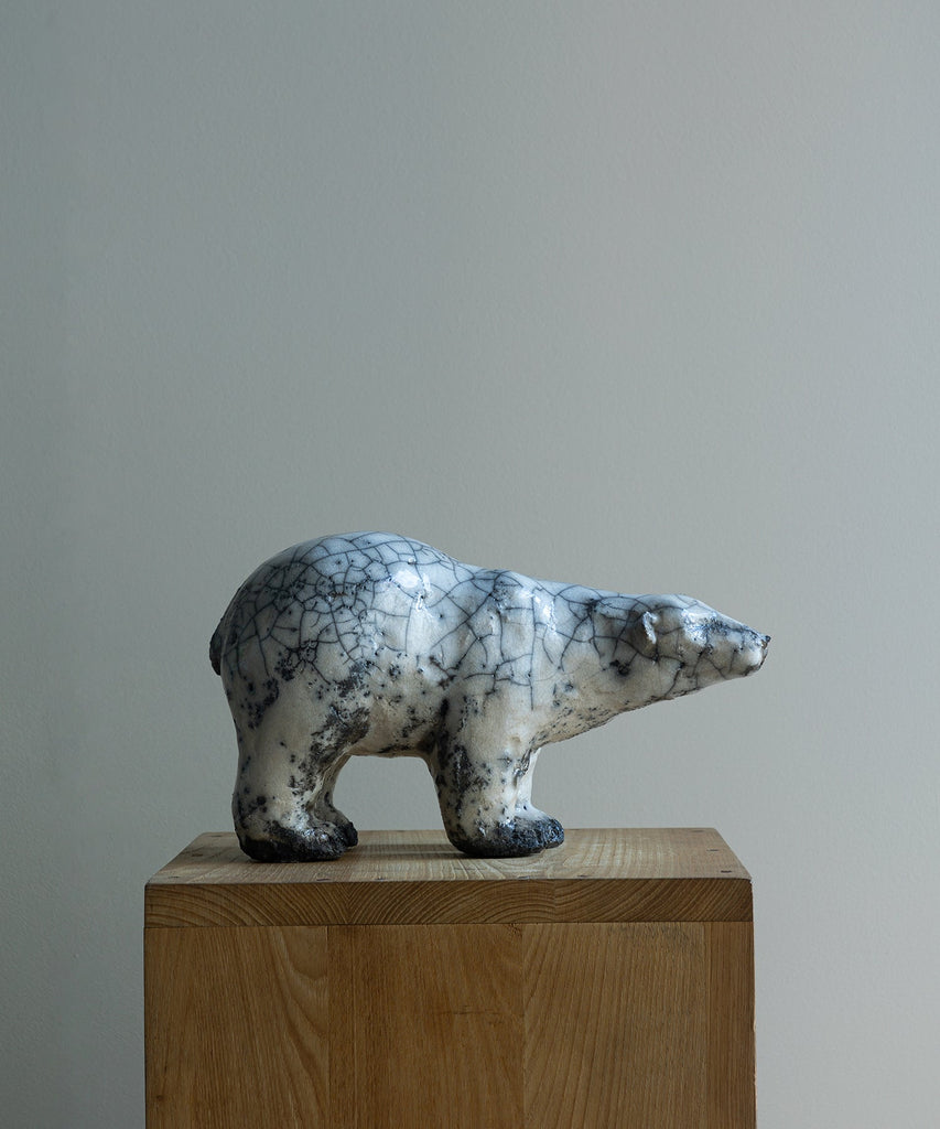 ZEBRES Sculpture « Ours Blanc »