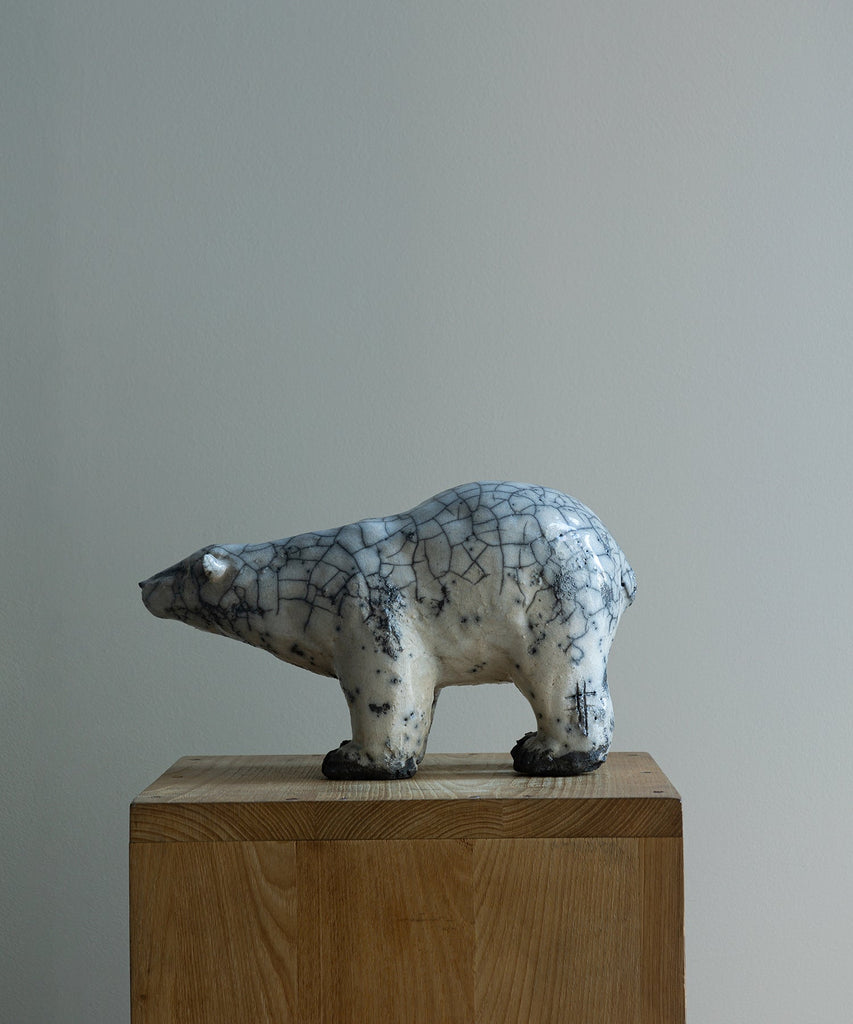 ZEBRES Sculpture « Ours Blanc »