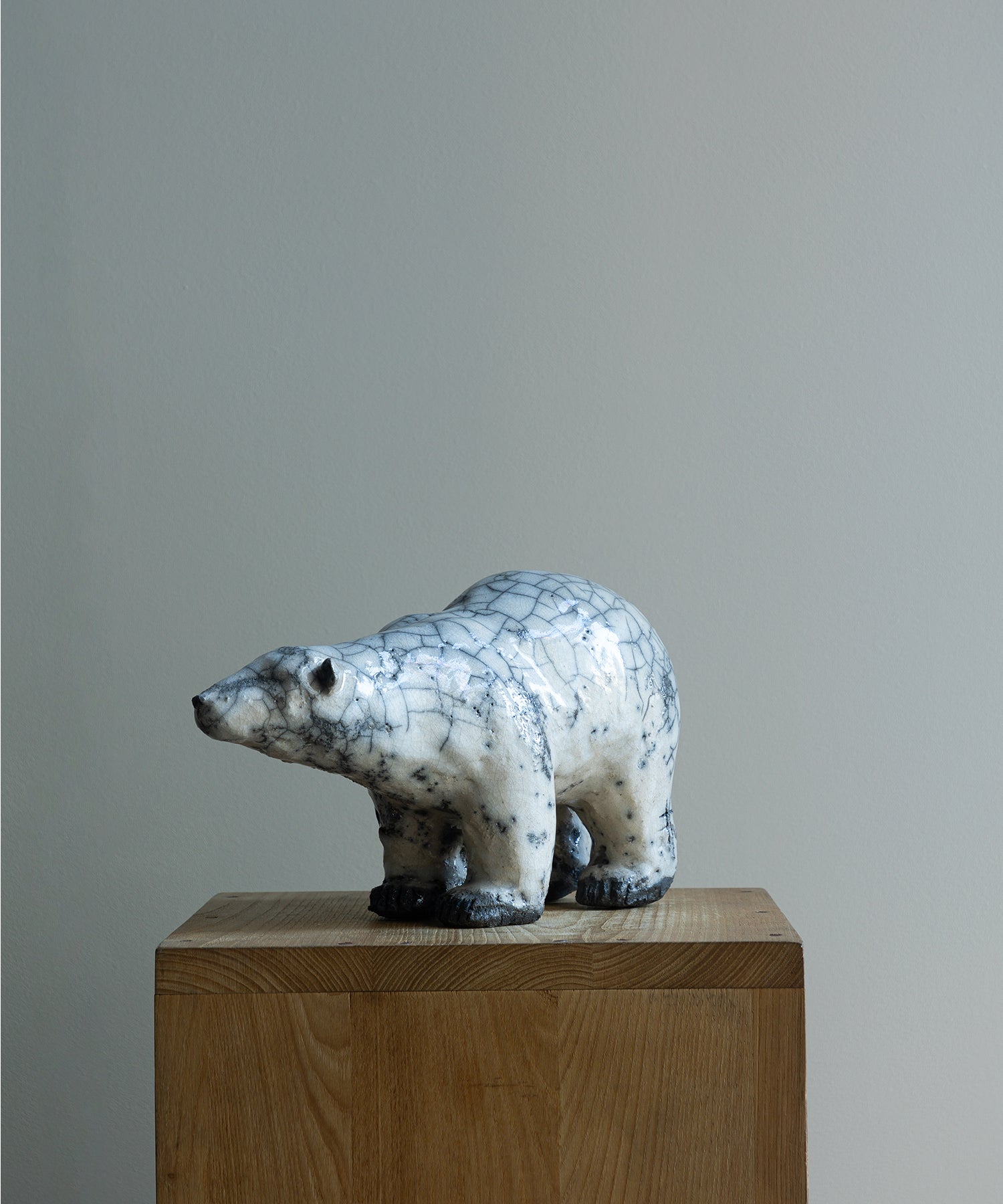 ZEBRES Sculpture « Ours Blanc »