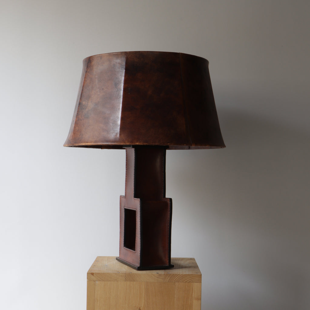 Lampe en cuir - ZEBRES