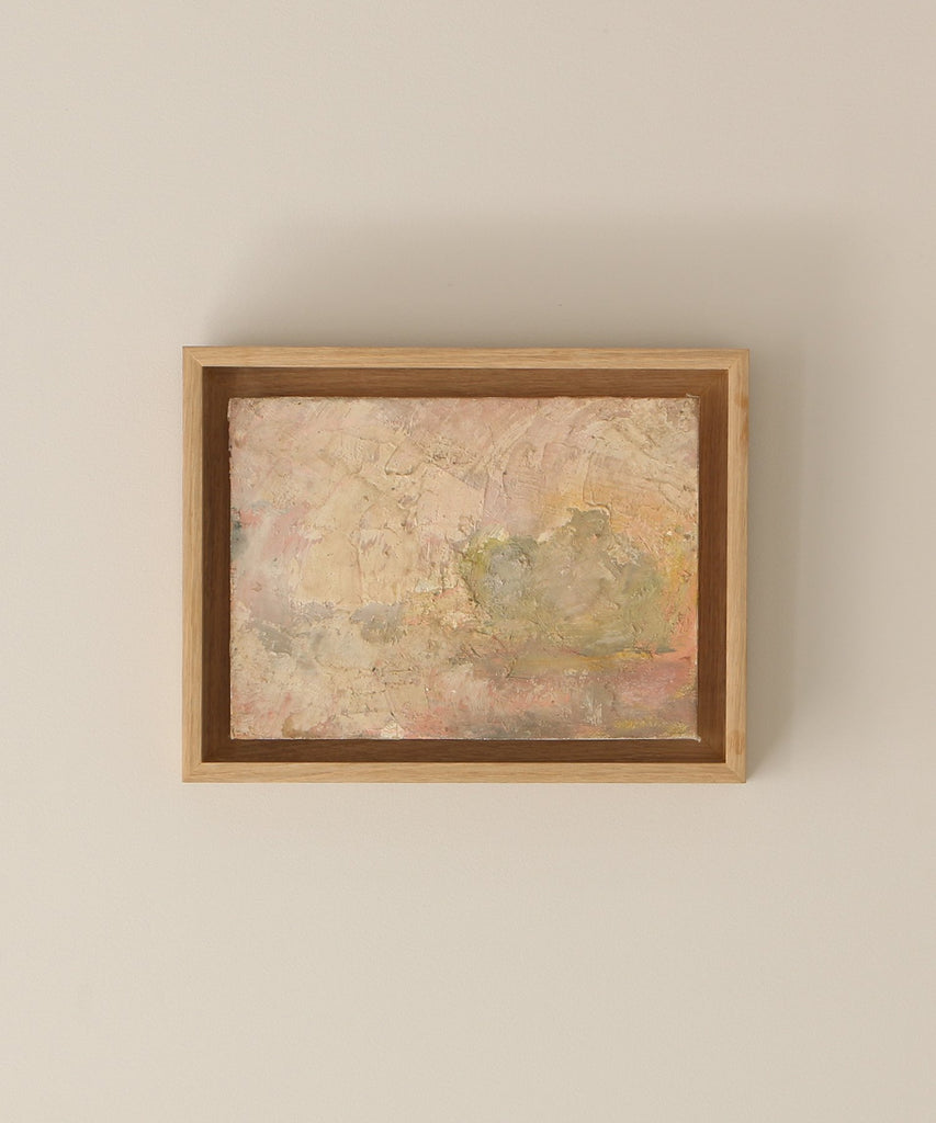 Zèbres « Loire au matin à Ousson », huile sur carton, 16 x 22 cm - Jacques Ousson (53)