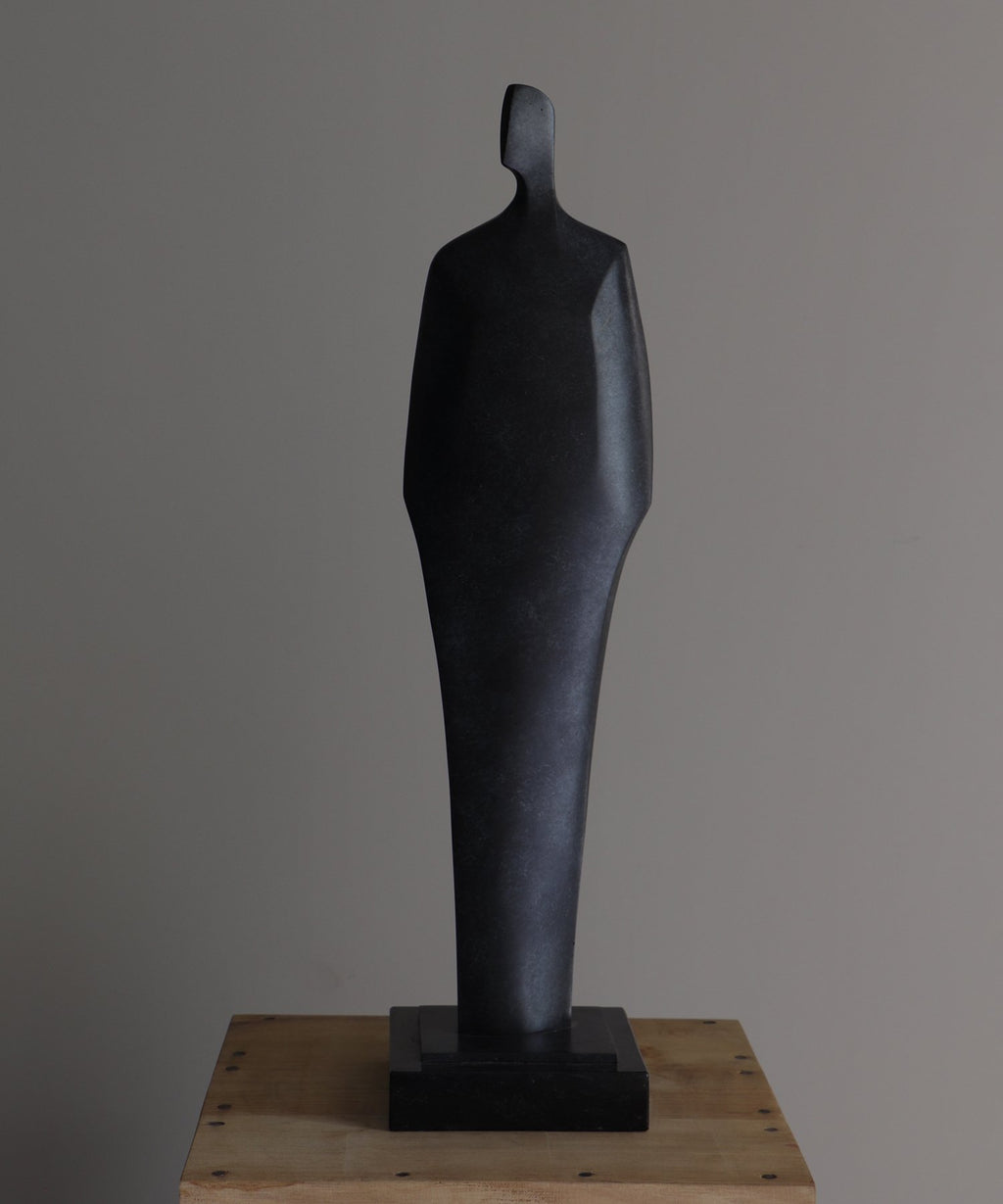 ZEBRES « Pause », bronze à patine bleue - Alain Kurylo