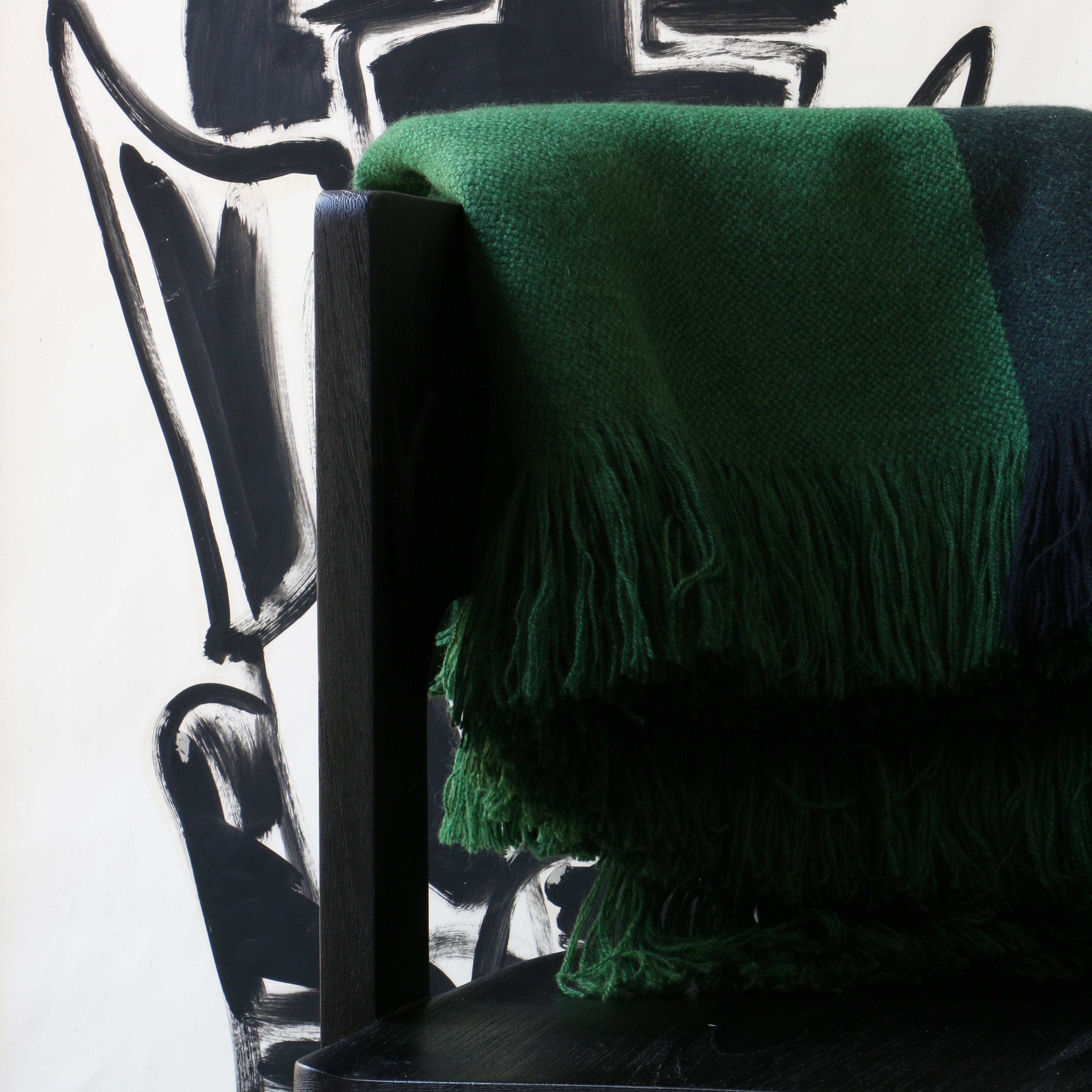 Couverture bleue vert