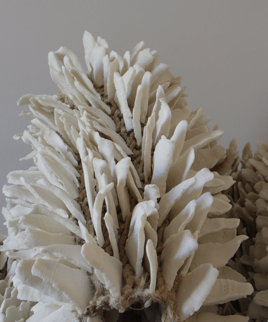 ZEBRES Sculpture « KORMÓS SYLVE  », sculpture en porcelaine - Bénédicte Vallet
