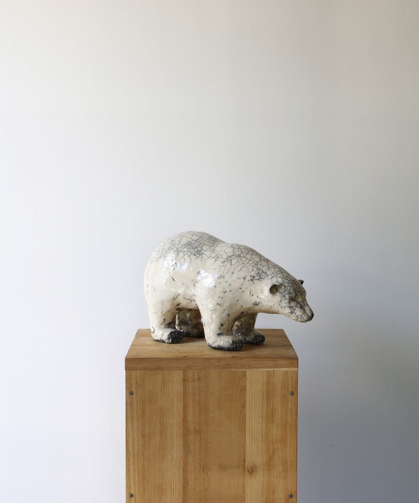Zèbres Sculpture « Ours blanc » - Joanna Hair