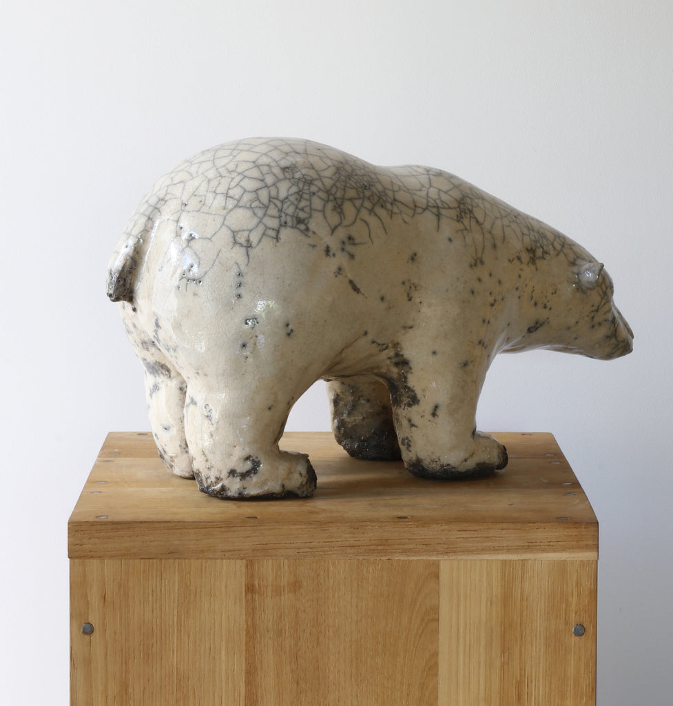 Zèbres Sculpture « Ours blanc » - Joanna Hair