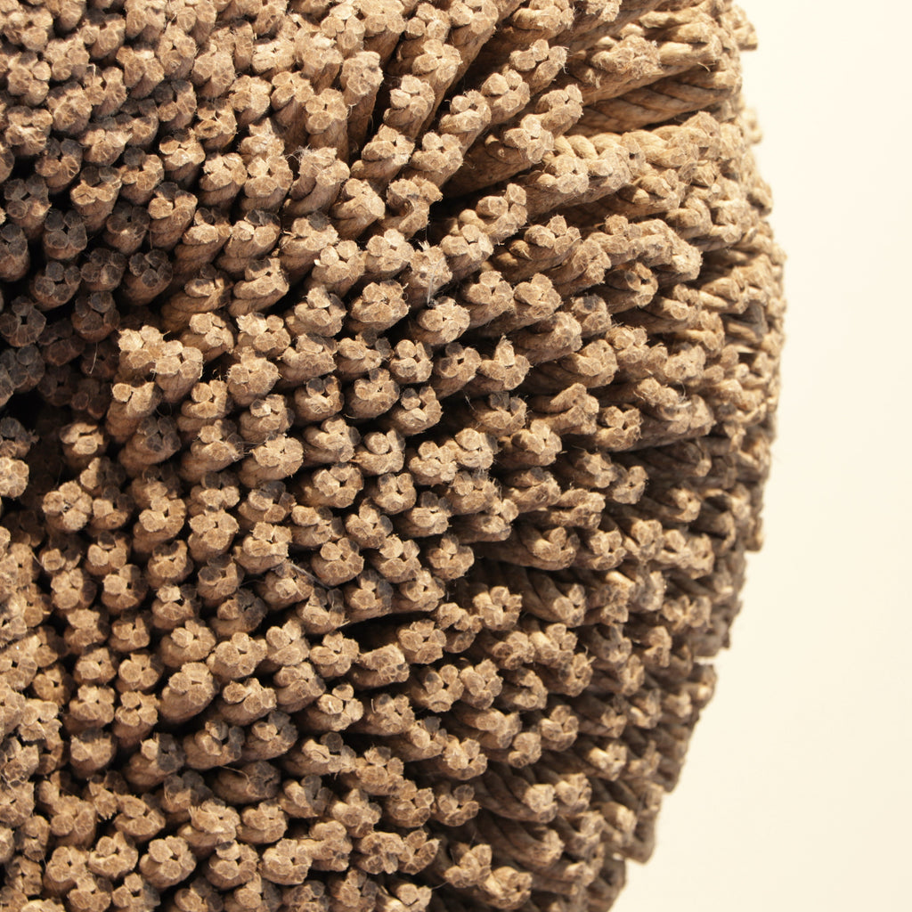 « Sculpture tactile », divinité, métal et corde de chanvre - Christian Astuguevieille - ZEBRES