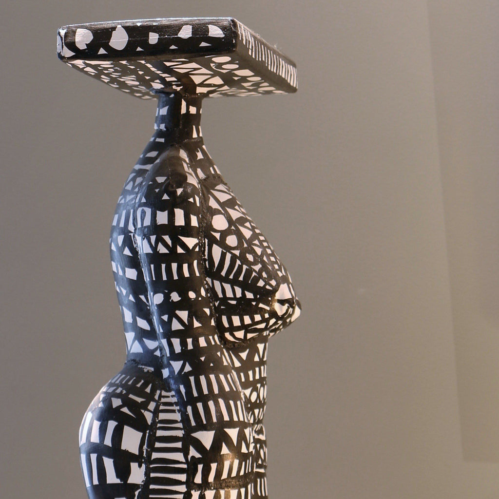 « Écriture », sculpture divinité - Christian Astuguevieille - ZEBRES